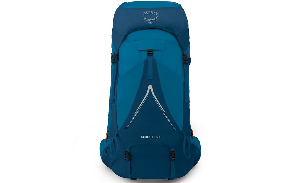 Рюкзак Osprey Atmos AG LT 50 - L/XL (Night Shift/Scoria Blue), Об'єм: 53, Колір виробника: Night Shift/Scoria Blue, Тип розміру спинки: L/XL, зображення 3