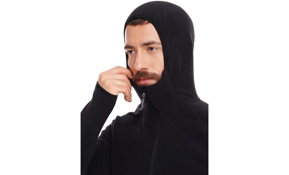 Фліска чоловіча Turbat Annapurna (Black), Колір виробника: Black, Розмір: XXL, зображення 3