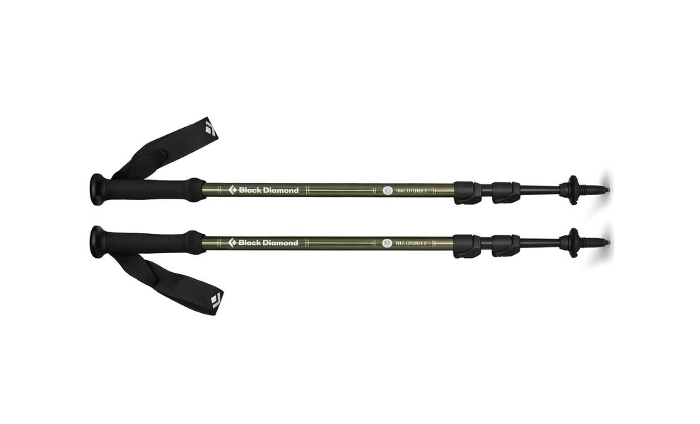 Трекінгові палиці Black Diamond Explorer 3, 100-140 см, Тип розміру: 100-140, Колір: Tundra, зображення 3