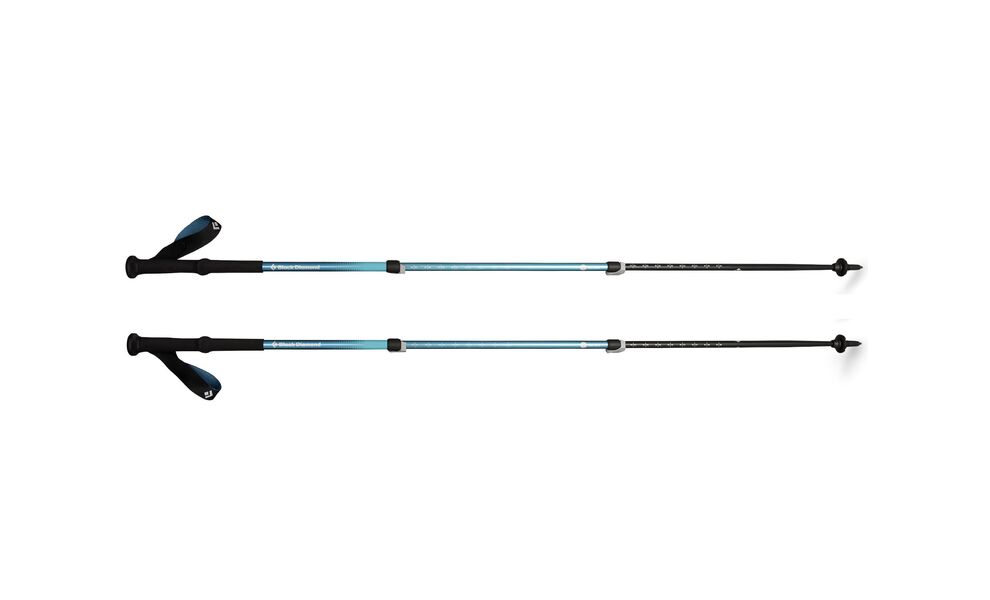 Трекінгові палиці Black Diamond Trail Back (Creek Blue), 100-140 см, Тип розміру: 100-140, Колір: Creek Blue, зображення 2