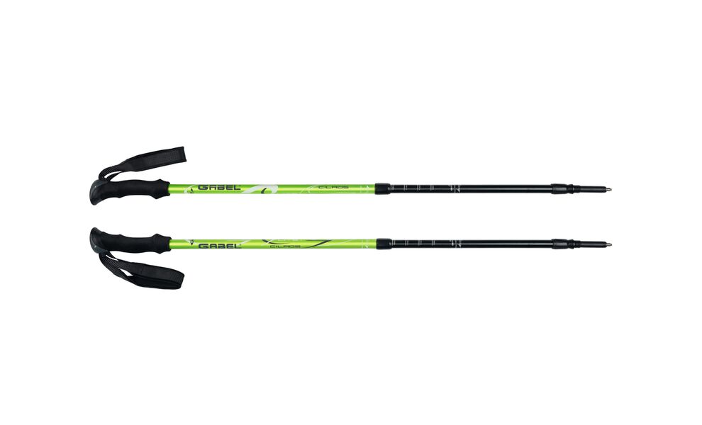 Трекінгові палиці Gabel Cilaos Lite (Lime), 68-142 см, Тип розміру: 68-142, Колір: Lime, зображення 2