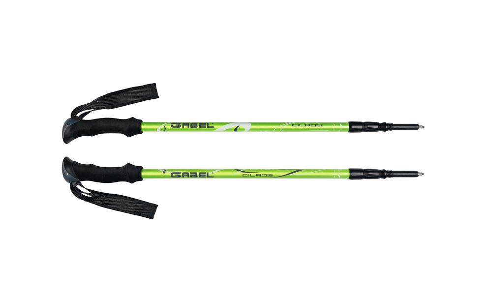 Трекінгові палиці Gabel Cilaos Lite (Lime), 68-142 см, Тип розміру: 68-142, Колір: Lime, зображення 3