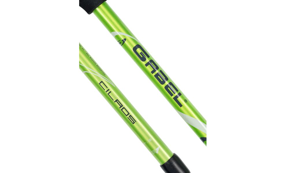 Трекінгові палиці Gabel Cilaos Lite (Lime), 68-142 см, Тип розміру: 68-142, Колір: Lime, зображення 5