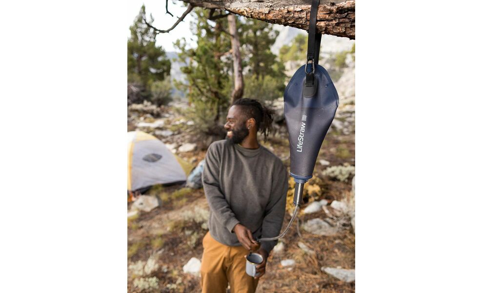 Гравітаційний фільтр для води LifeStraw Peak Gravity (Dark Mountain Grey) на 3 л, Об'єм резервуару: 3000, Колір резервуару: Dark Mountain Grey, зображення 5