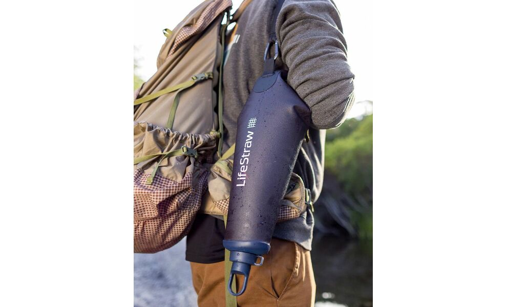 Гравітаційний фільтр для води LifeStraw Peak Gravity (Mountain Blue) на 3 л, Об'єм резервуару: 3000, Колір резервуару: Mountain Blue, зображення 6