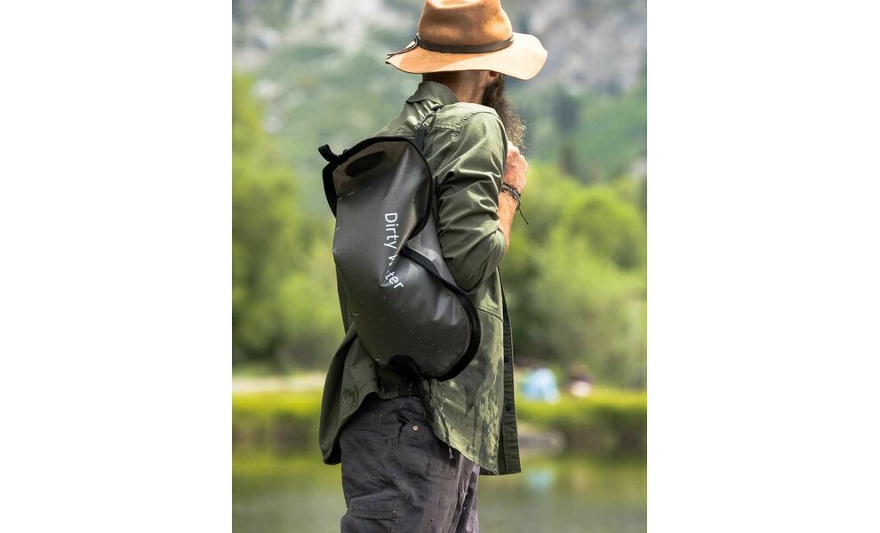 Гравітаційний фільтр для води LifeStraw Peak Gravity (Dark Mountain Grey) на 8 л, Об'єм резервуару: 8000, Колір резервуару: Dark Mountain Grey, зображення 3