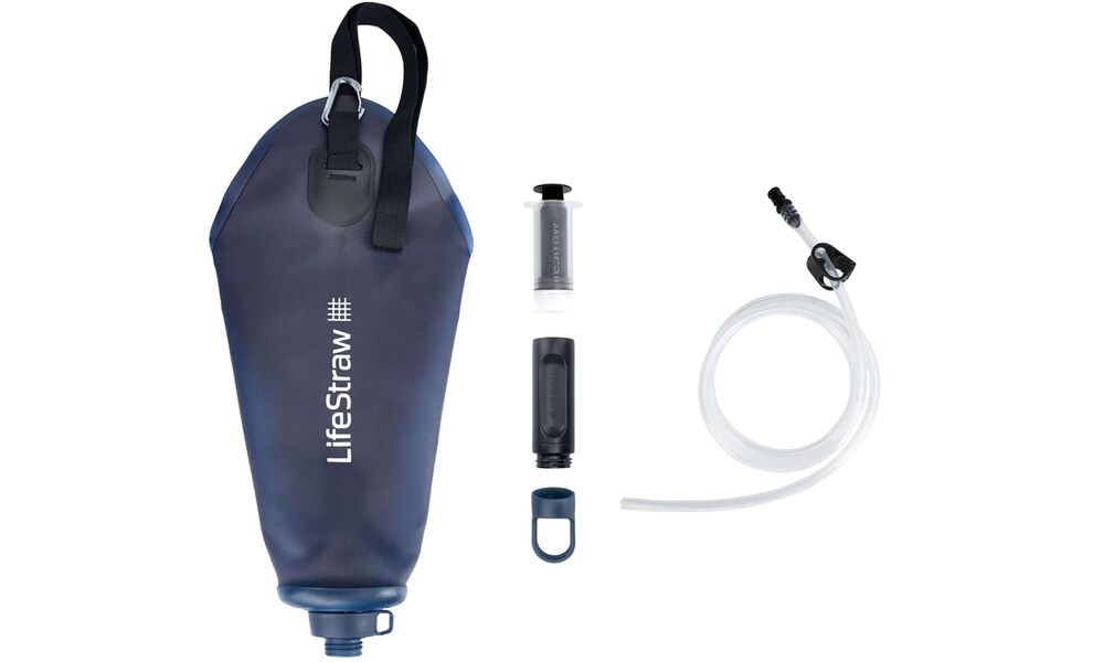 Гравітаційний фільтр для води LifeStraw Peak Gravity (Dark Mountain Grey) на 3 л, Об'єм резервуару: 3000, Колір резервуару: Dark Mountain Grey, зображення 4