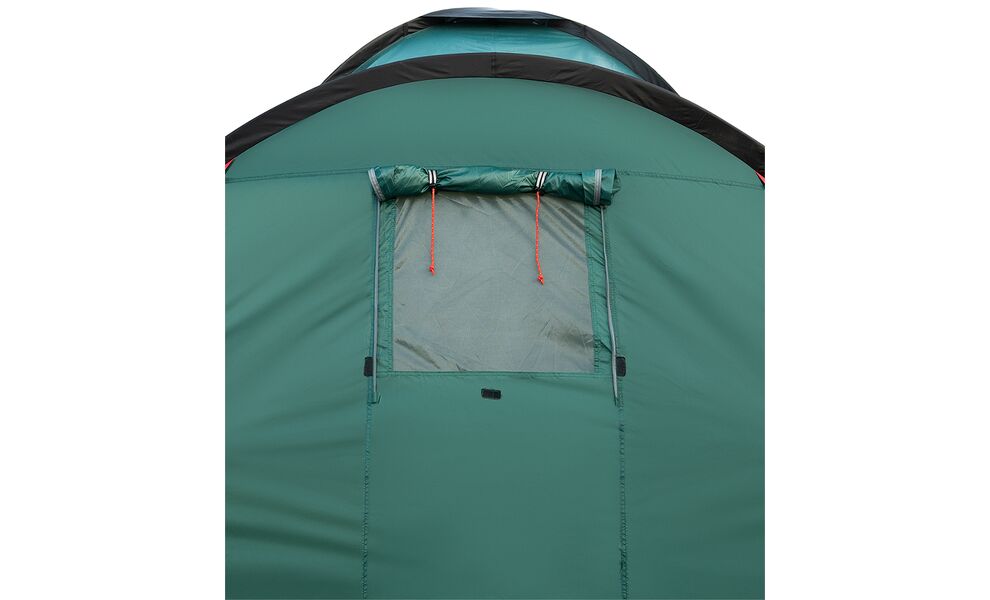 6-місний кемпінговий намет Tramp Brest 6 V2: на 2 спальні, Кількість місць: 6, Колір: Storm Green/Red, зображення 12