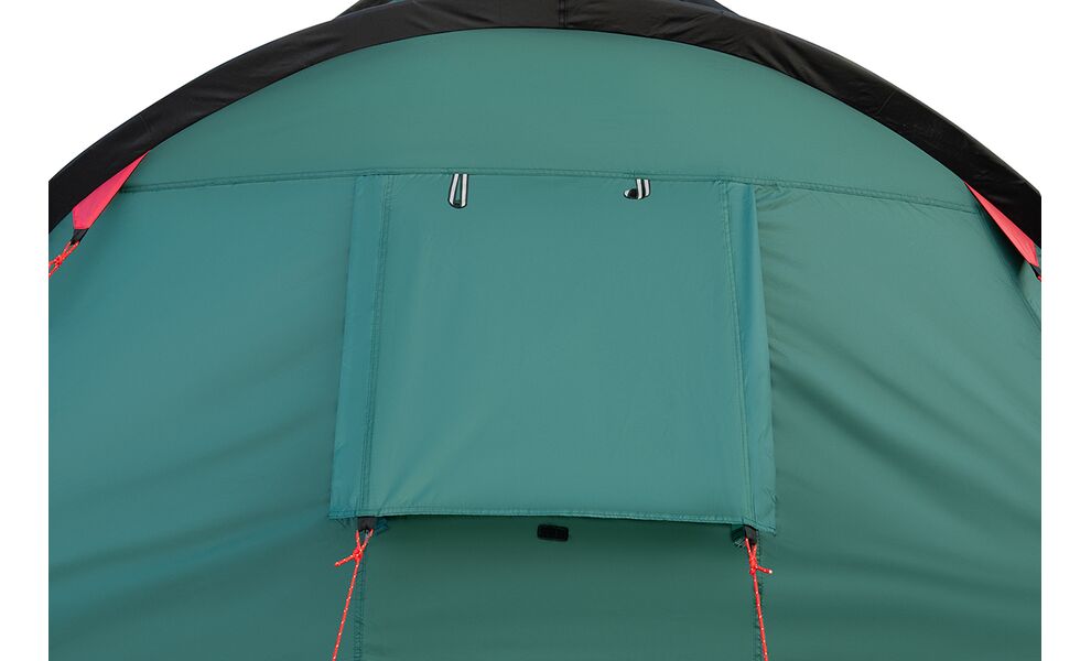 6-місний кемпінговий намет Tramp Brest 6 V2: на 2 спальні, Кількість місць: 6, Колір: Storm Green/Red, зображення 11