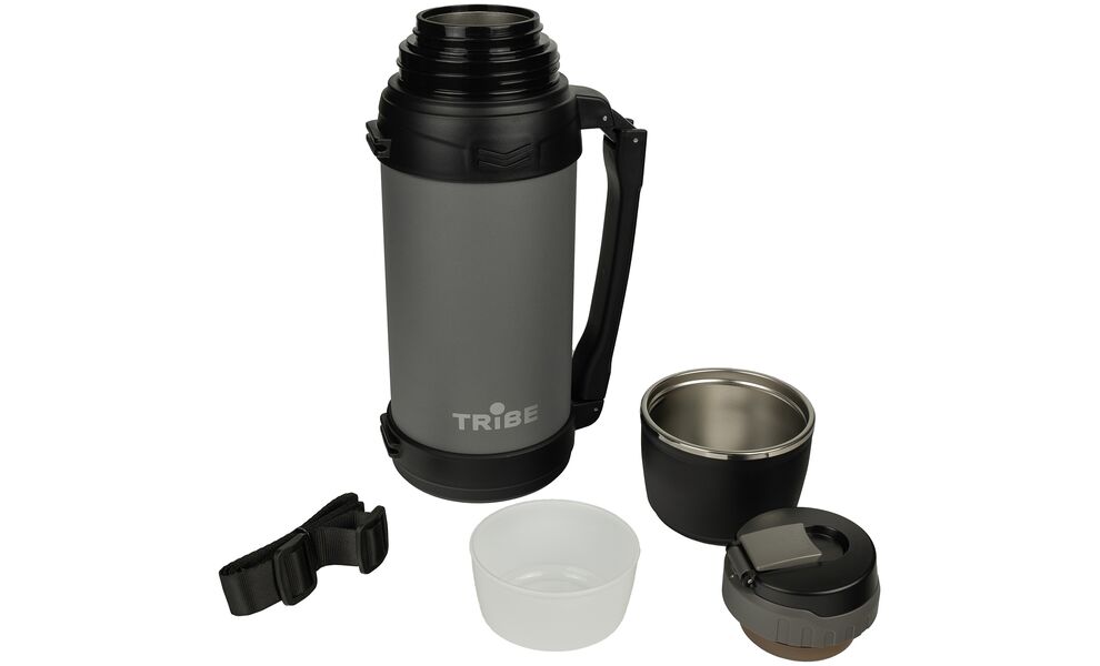 Термос для чаю/кави Tribe Family Line (Grey) на 2 л, Об'єм: 2000, Колір: Grey, зображення 3