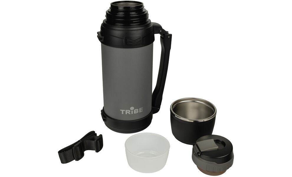 Термос для чаю/кави Tribe Family Line (Grey) на 2,5 л, Об'єм: 2500, Колір: Grey, зображення 3