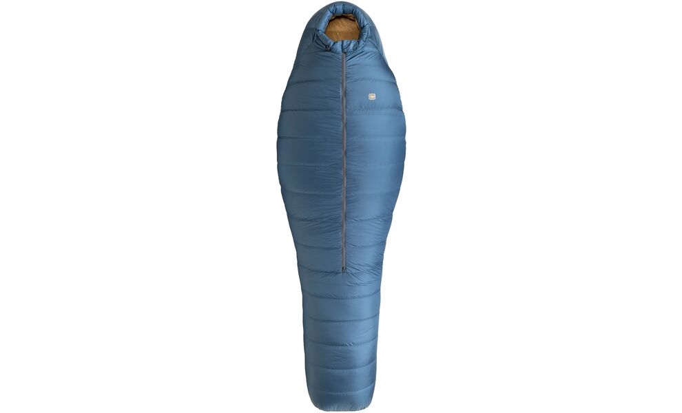 Демісезонний пуховий спальник Turbat Kuk 500 - 185 (Blue) до -6°C: з капюшоном, Максимальний зріст користувача: 185, Колір: Blue, Сторона застібки: центр, зображення 2