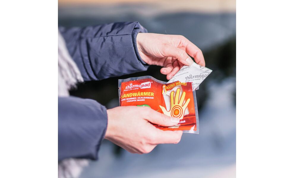 Набір одноразових грілок для рук Thermopad Hand Warmer, 2х10 шт., зображення 3