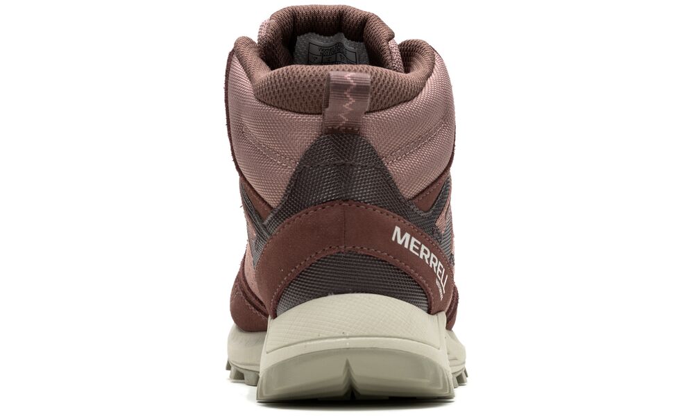 Трекінгові черевики жіночі Merrell Wildwood MID LTR WP (Marron/Burlwood), Колір виробника: Marron/Burlwood, Тип колодки: середня, Розмір виробника: US 7,5 (EU 38), зображення 4