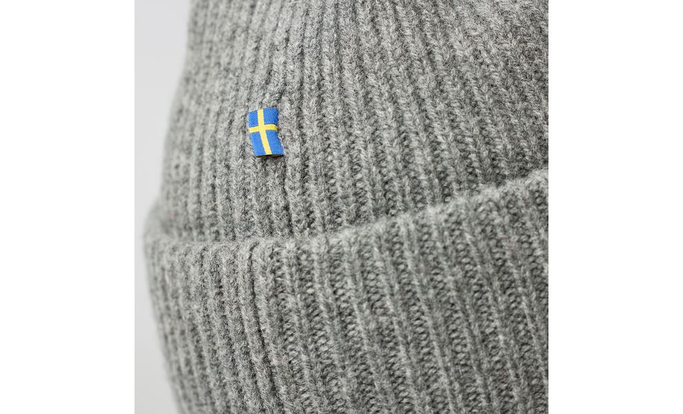 Шапка Fjallraven 1960 Logo - 78142 (020/Grey), Колір: 020/Grey, зображення 4