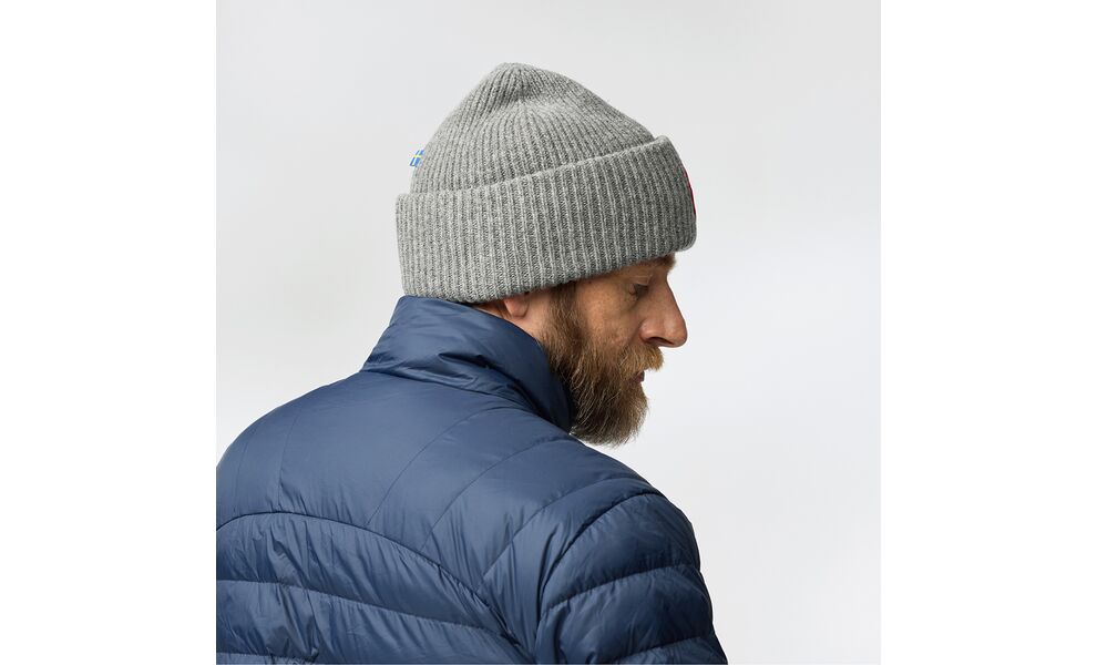 Шапка Fjallraven 1960 Logo - 78142 (020/Grey), Колір: 020/Grey, зображення 6