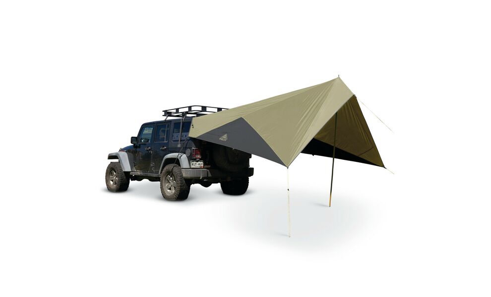 Кемпінговий тент зі стійкою Kelty Waypoint (Elm/Dark Shadow), 337х420 см, Розмір: 337x420, Колір виробника: Elm/Dark Shadow, зображення 3