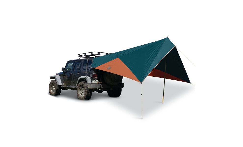 Кемпінговий тент зі стійкою Kelty Waypoint (Pond/Gingerbread), 337х420 см, Розмір: 337x420, Колір виробника: Pond/Gingerbread, зображення 3