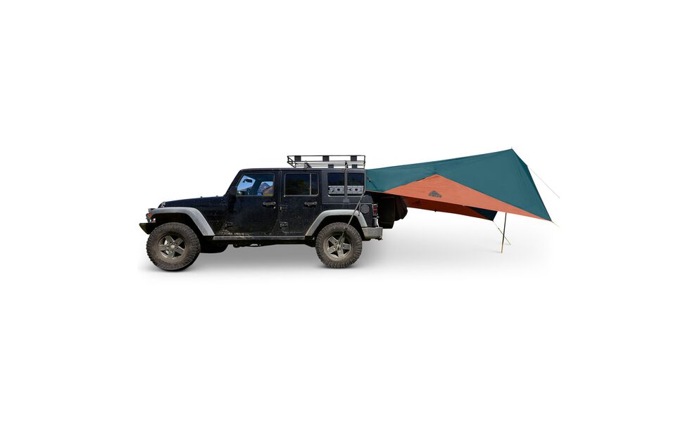 Кемпінговий тент зі стійкою Kelty Waypoint (Pond/Gingerbread), 337х420 см, Розмір: 337x420, Колір виробника: Pond/Gingerbread, зображення 2