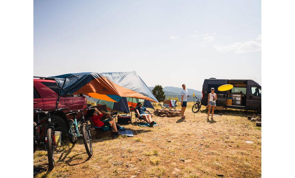 Кемпінговий тент зі стійкою Kelty Waypoint (Pond/Gingerbread), 337х420 см, Розмір: 337x420, Колір виробника: Pond/Gingerbread, зображення 7