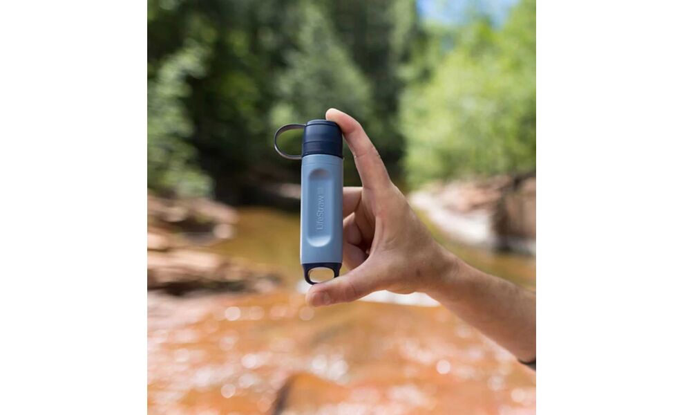 Фільтр-трубочка для пиття води LifeStraw Peak Solo (Limeade), Колір резервуару: Limeade, зображення 4