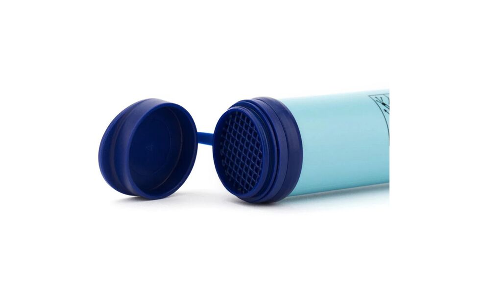 Фільтр-трубочка для пиття води LifeStraw Personal Water Filter (Blue), Колір резервуару: Blue, зображення 3