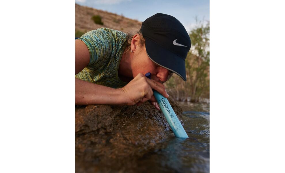 Фільтр-трубочка для пиття води LifeStraw Personal Water Filter (Green), Колір резервуару: Green, зображення 8