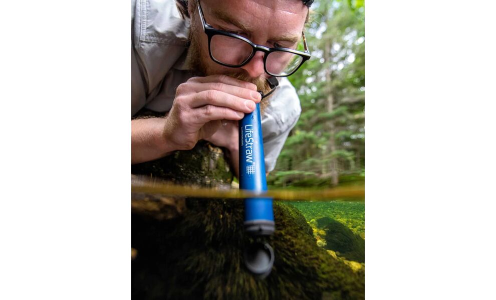 Фільтр-трубочка для пиття води LifeStraw Personal Water Filter (Green), Колір резервуару: Green, зображення 9
