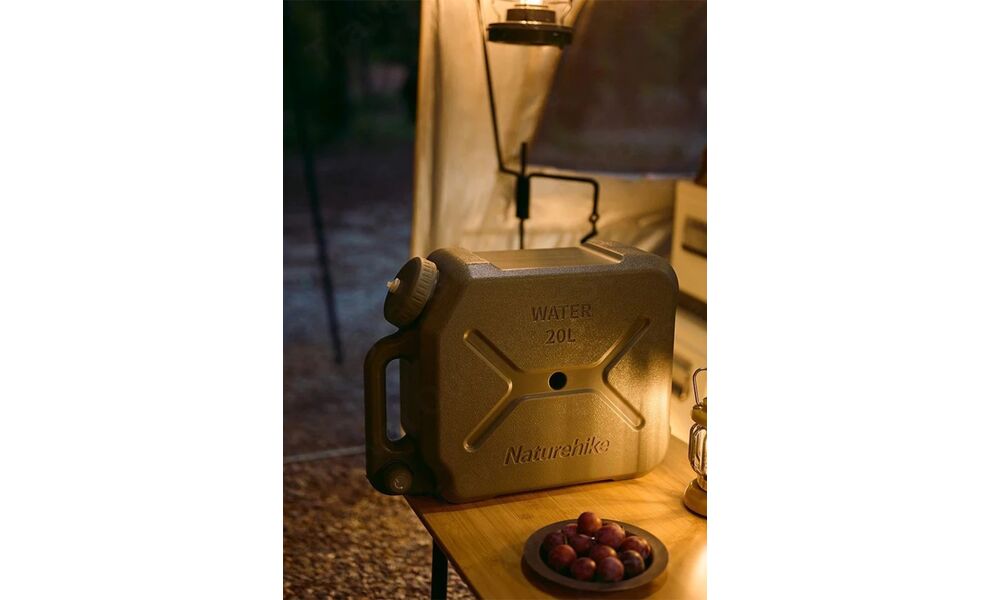 Пластикова каністра для води з краном Naturehike CNH22CJ018 (Green) на 20 л, Об'єм: 20, Колір виробника: Green, зображення 10