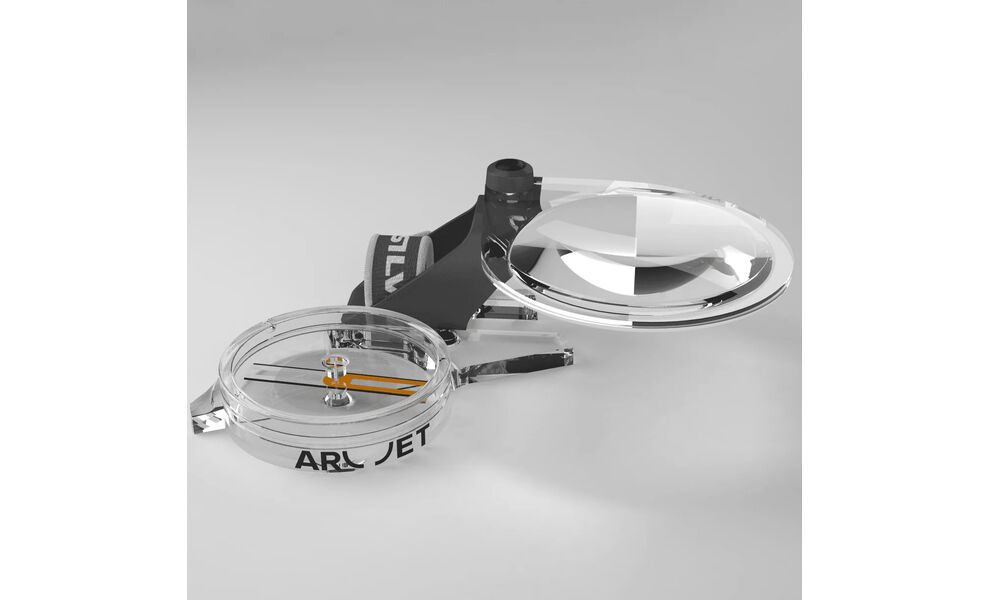 Компас Silva Arc Jet C, Рука (для великого пальця): ліва, зображення 7