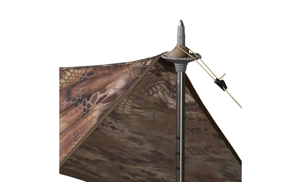 Камуфляжний тент Slumberjack Satellite Tarp (Kryptek Highlander), 315x261 см, Розмір: 315x261, Колір виробника: Kryptek Highlander, зображення 3