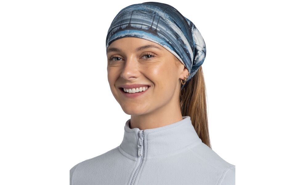 Мультишарф BUFF® Original EcoStretch (Oser Blue), Колір виробника: Oser Blue, зображення 4
