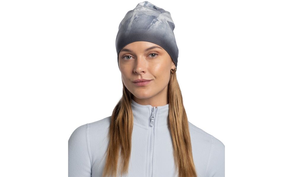 Шапка BUFF® EcoStretch Reversible (Snout Ash), Колір: Snout Ash, зображення 6