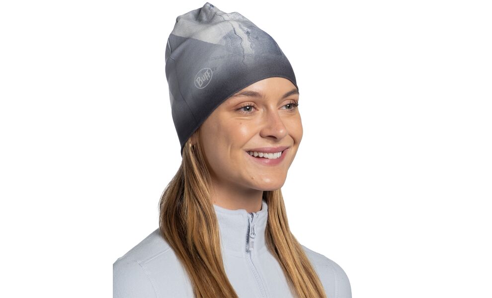 Шапка BUFF® EcoStretch Reversible (Snout Ash), Колір: Snout Ash, зображення 7