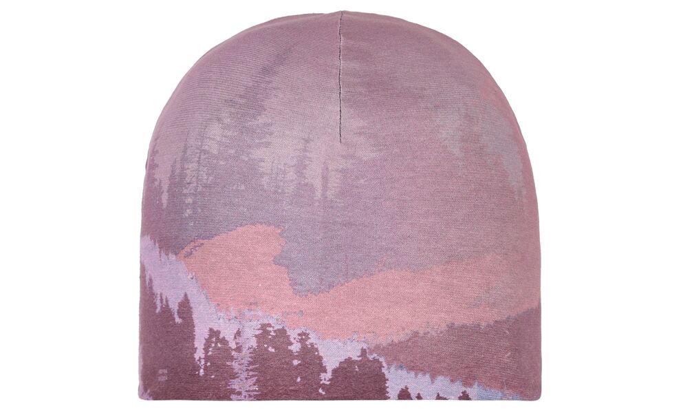 Шапка BUFF® Ecostretch & Polar (Metly Rosewood), Колір: Metly Rosewood, зображення 2