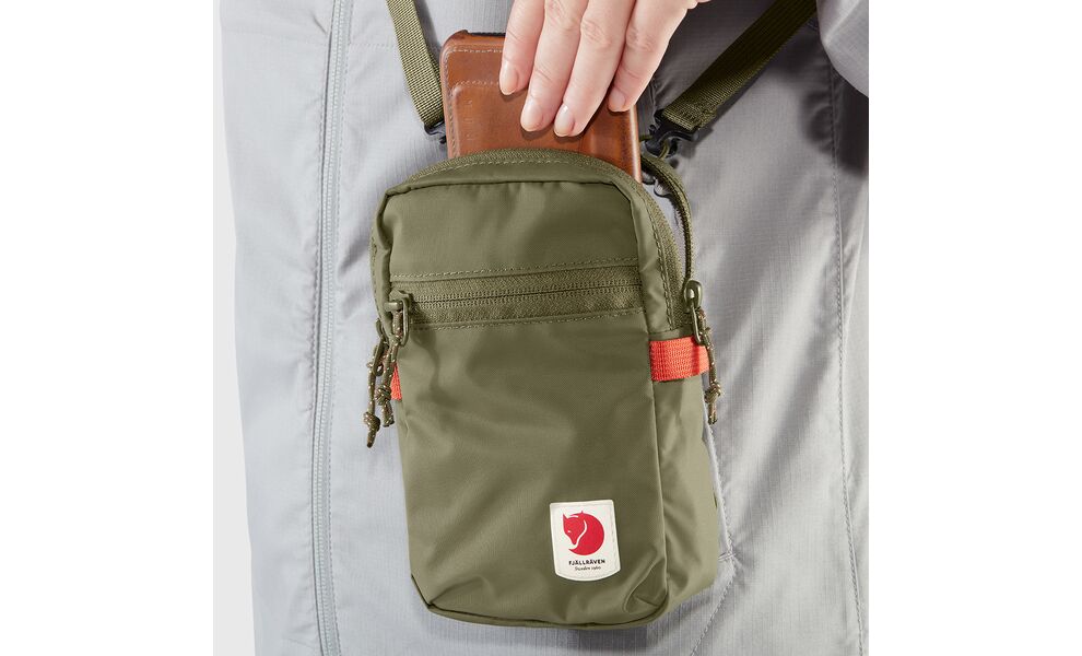 Сумка для документів Fjallraven High Coast Pocket (333/Rowan Red), 0,8 л, Об'єм: 0,8, Колір виробника: 333/Rowan Red, зображення 9