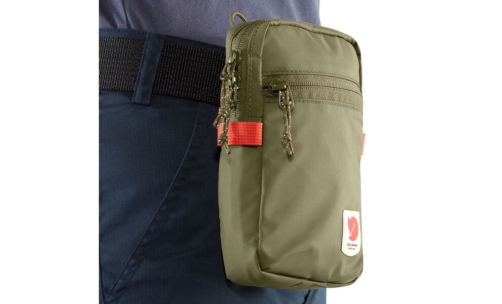 Сумка для документів Fjallraven High Coast Pocket (333/Rowan Red), 0,8 л, Об'єм: 0,8, Колір виробника: 333/Rowan Red, зображення 11