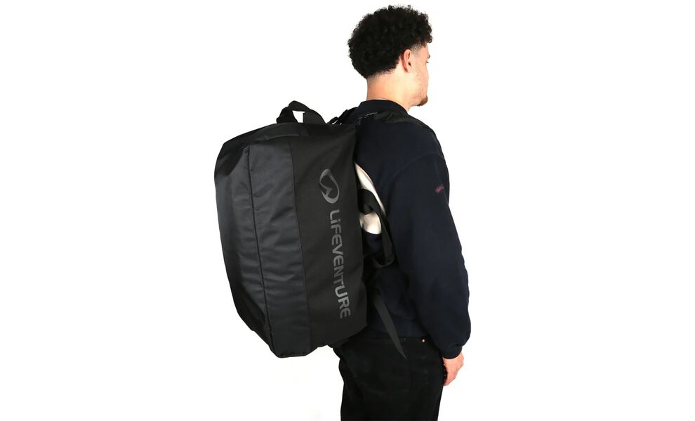 Сумка-рюкзак Lifeventure Expedition Cargo Duffle (Black), 50 л, Об'єм: 50, Колір виробника: Black, зображення 4