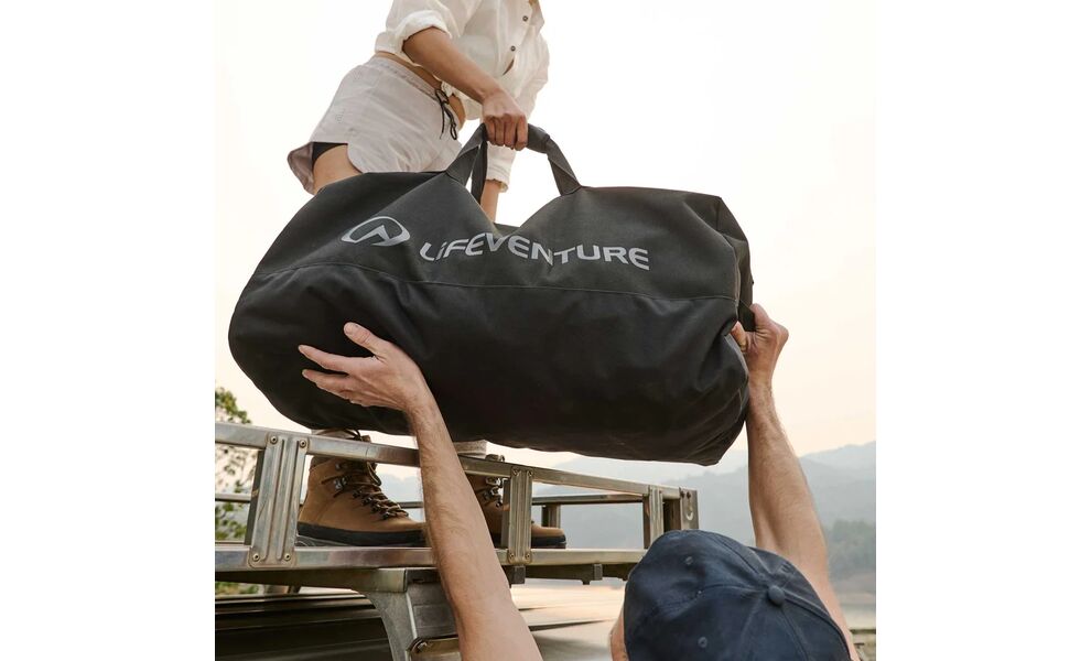 Сумка Lifeventure Expedition Duffle (Black/Grey), 100 л, Об'єм: 100, Колір виробника: Black/Grey, зображення 6