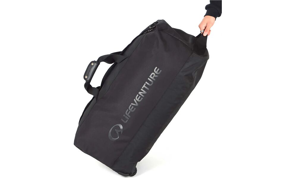 Сумка на колесах Lifeventure Expedition Duffle Wheeled (Black), 120 л, Об'єм: 120, Колір виробника: Black, зображення 8