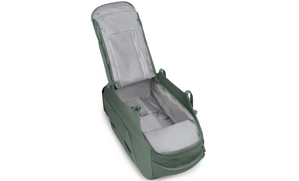 Дорожня сумка-баул на колесах Osprey Sojourn 60 (Koseret Green), 60 л, Об'єм: 60, Колір виробника: Koseret Green, зображення 6