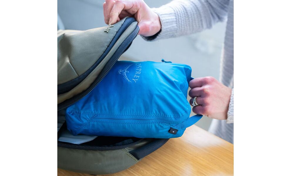 Набір дорожніх органайзерів для одягу Osprey Ultralight Packing Cube Set (Waterfront Blue) - 3 шт., Колір виробника: Waterfront Blue, зображення 7