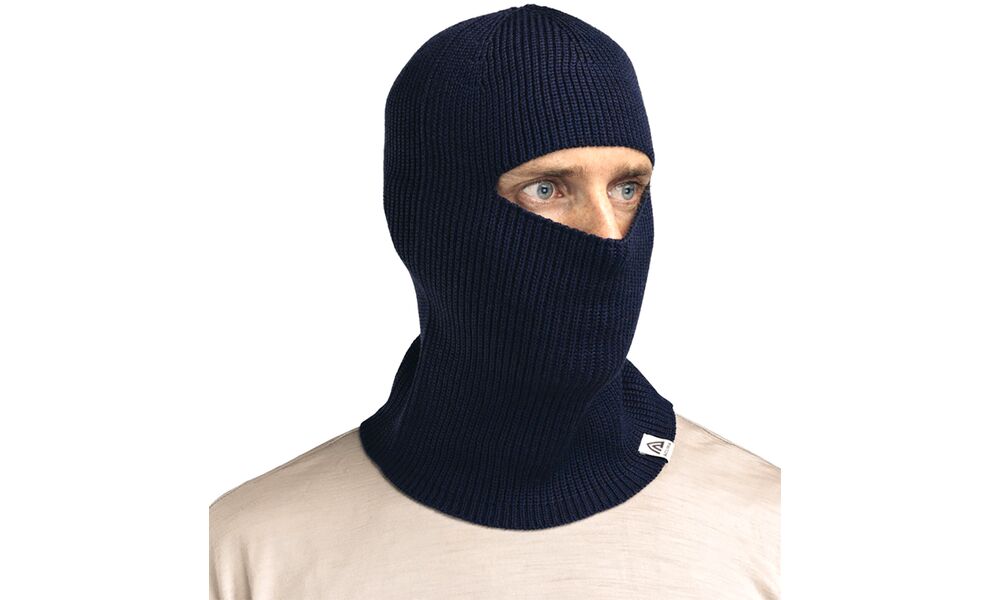 Балаклава-шапка Aclima Flat Knit (Navy Blazer), Колір виробника: Navy Blazer, зображення 5