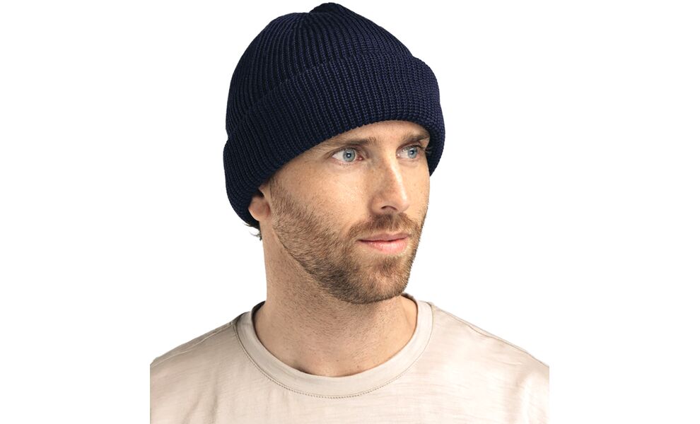 Балаклава-шапка Aclima Flat Knit (Navy Blazer), Колір виробника: Navy Blazer, зображення 6