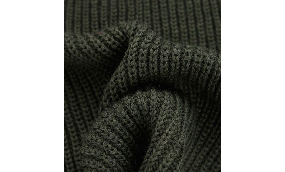 Балаклава-шапка Aclima Flat Knit (Olive Night), Колір виробника: Olive Night, зображення 3