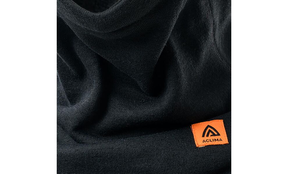 Балаклава Aclima WoolTerry 220 (123/Jet Black), Колір виробника: 123/Jet Black, зображення 3