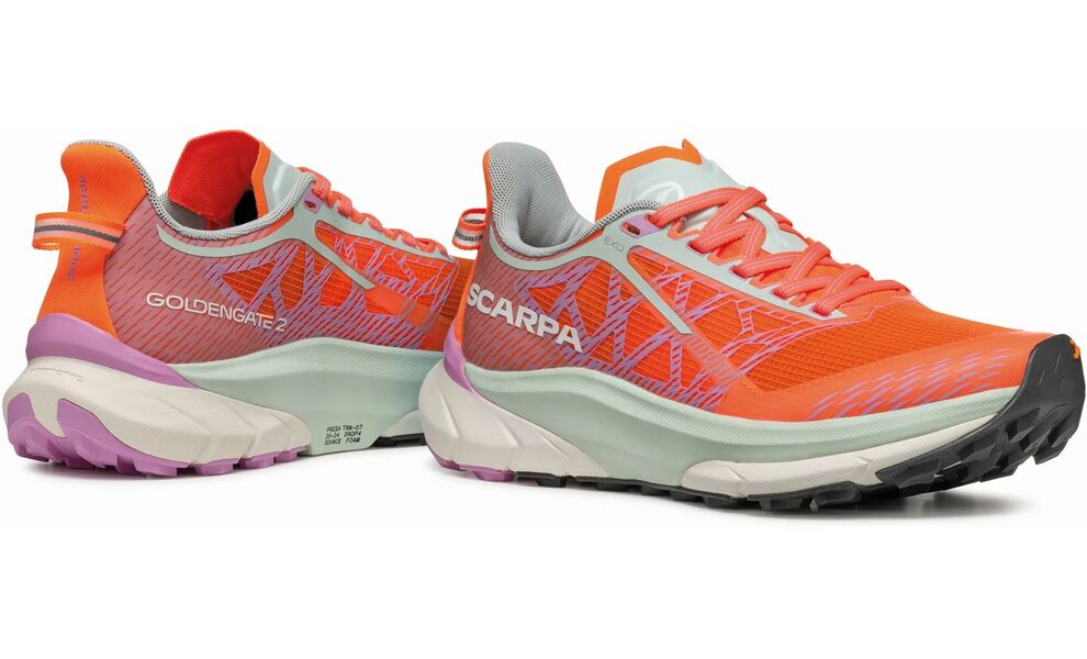 Бігові кросівки жіночі SCARPA Golden Gate 2 ATR - 33085-352 (Orange Fluo/Orchid), Колір виробника: Orange Fluo/Orchid, Розмір виробника: EU 41,5, зображення 7