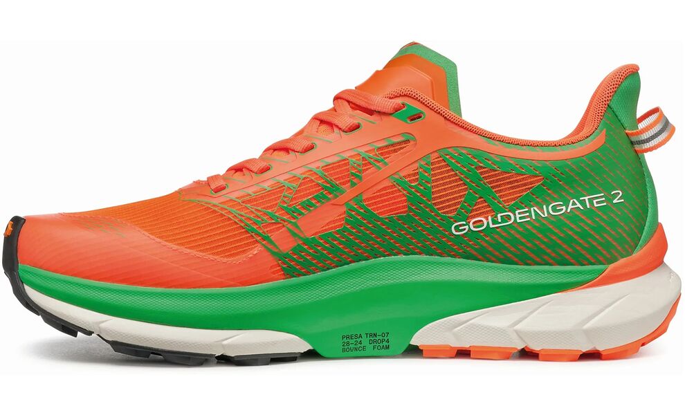 Бігові кросівки чоловічі SCARPA Golden Gate 2 ATR - 33085-351 (Orange Fluo/Spring Green), Колір виробника: Orange Fluo/Spring Green, Розмір виробника: EU 42, зображення 3