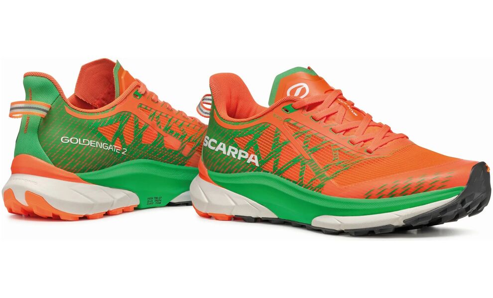 Бігові кросівки чоловічі SCARPA Golden Gate 2 ATR - 33085-351 (Orange Fluo/Spring Green), Колір виробника: Orange Fluo/Spring Green, Розмір виробника: EU 44, зображення 7