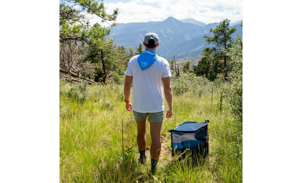 Бандана Ultimate Direction Ultimate Ice, Колір виробника: Blue, зображення 9